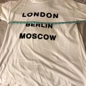 Simple White Short-sleeved Shirt